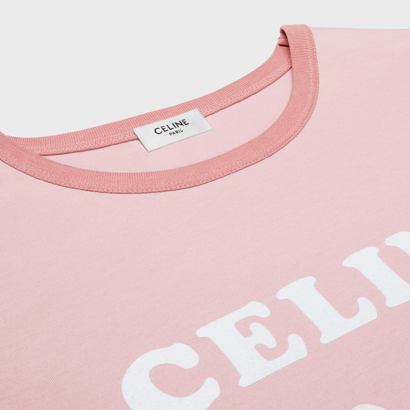 celine paris 70’s t-shirt in cotton jersey 3