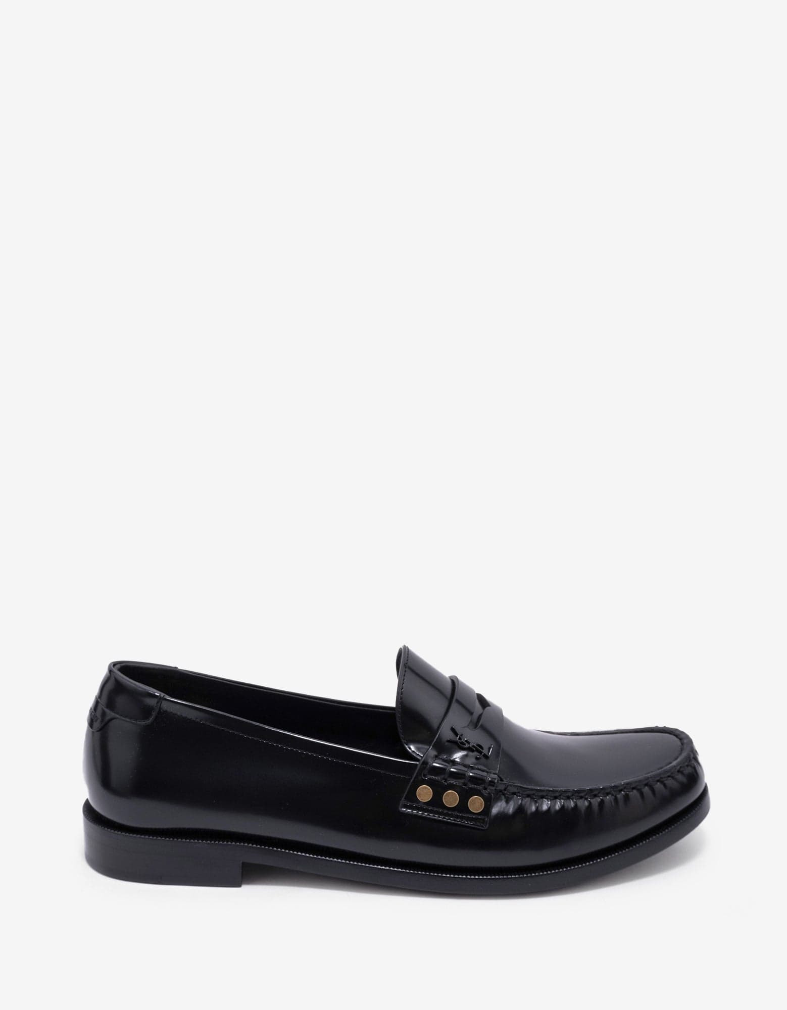 Saint Laurent Black Le Loafer - 2