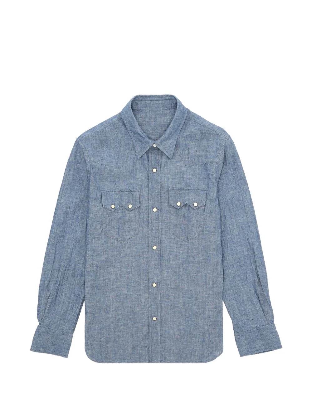 Smith Chambray Western buttoned shirt - 1