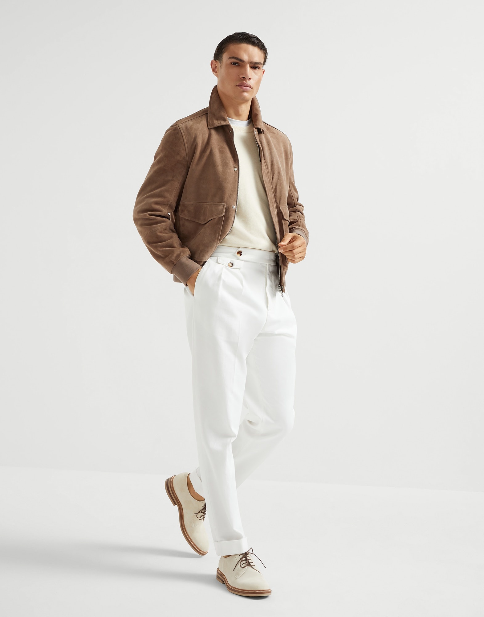 Country suede aviator jacket - 5