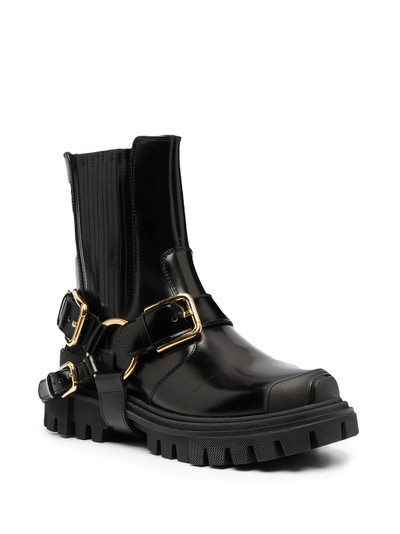 Dolce & Gabbana buckle ankle boots  outlook