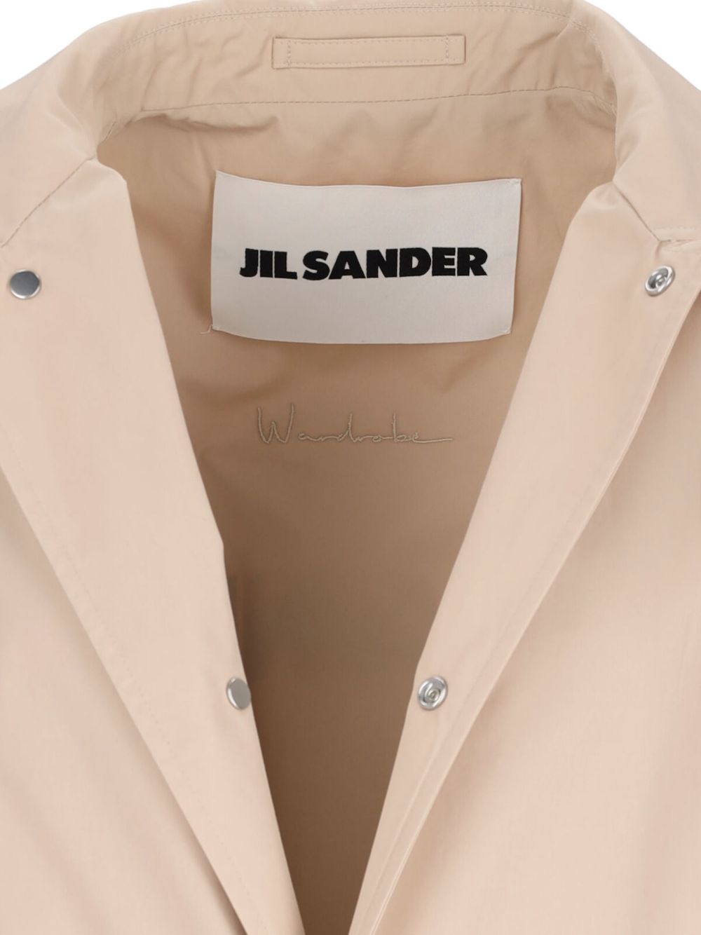 logo-print coat - 4