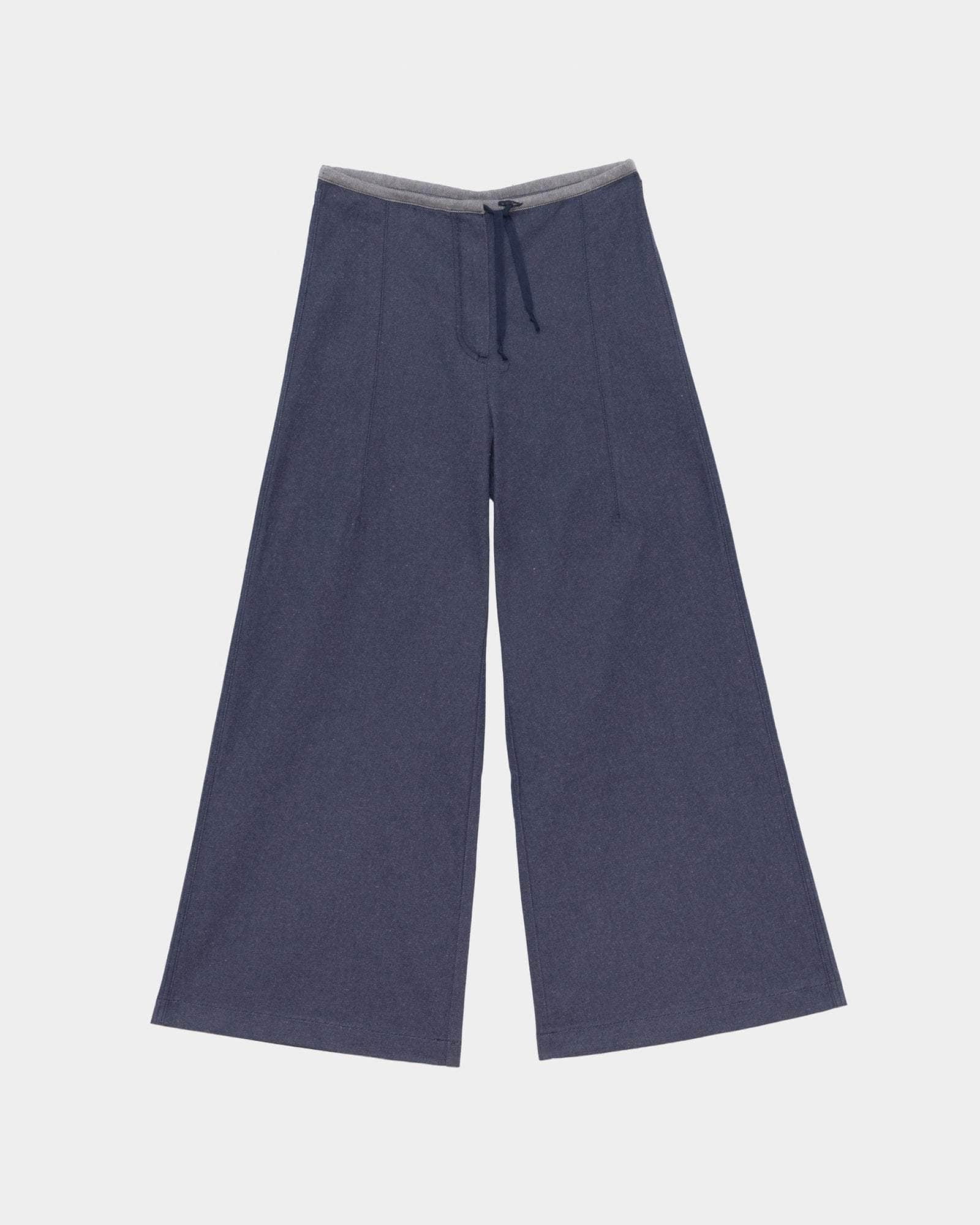 Arthur Loose Pants - Recycled Cotton Denim - 6