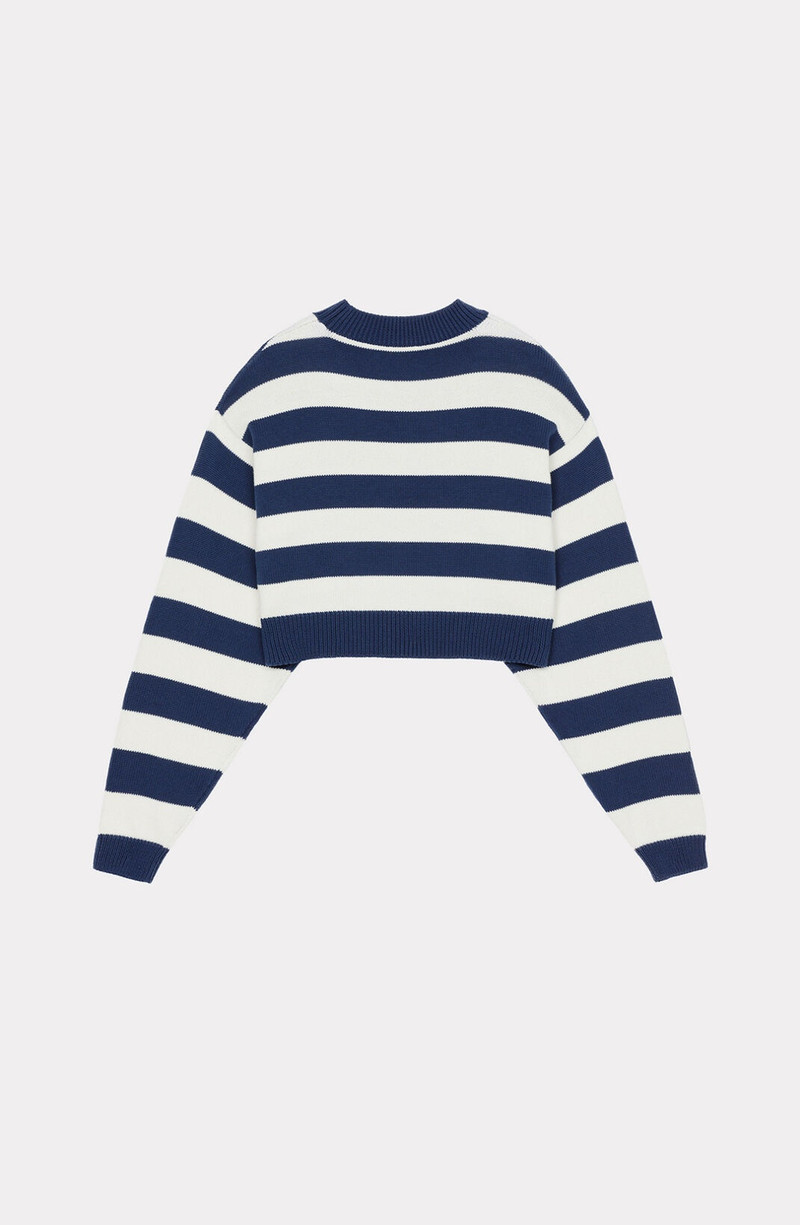 KENZO 'Nautical stripes' short jumper outlook