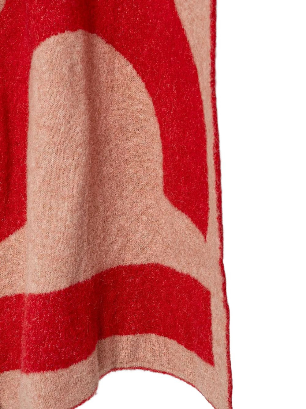 intarsia-knit scarf - 2