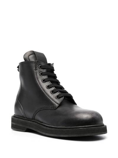 Golden Goose leather lace-up boots outlook