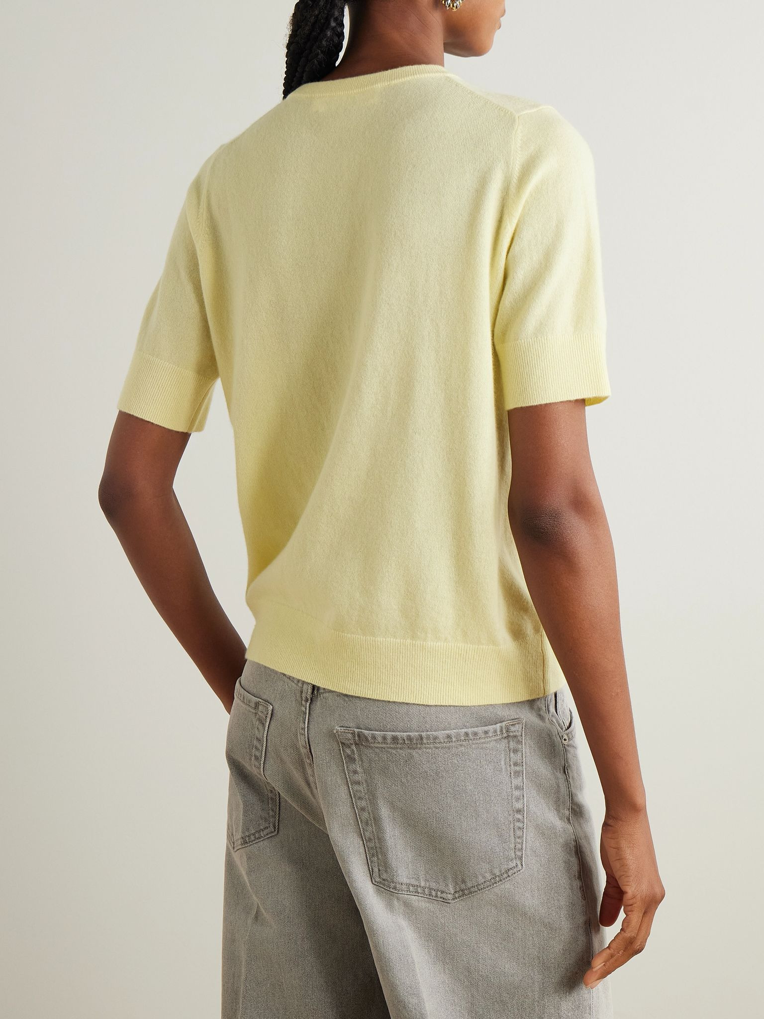 Gabby cashmere sweater Yellow - 4