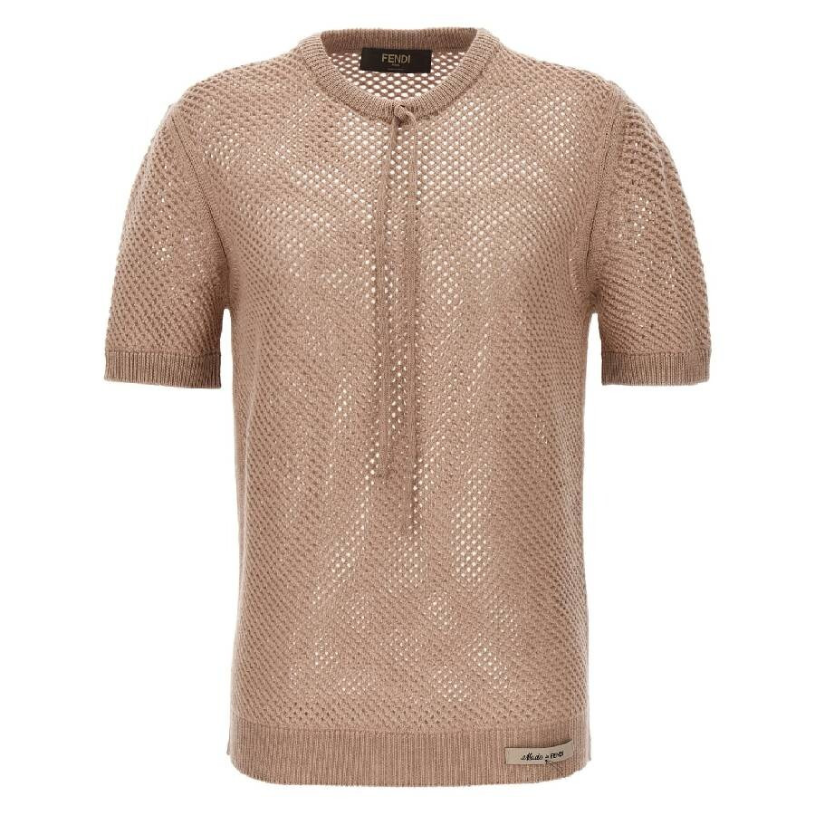 Fendi Regular-Fit Short-Sleeved Knit Jumper - 5