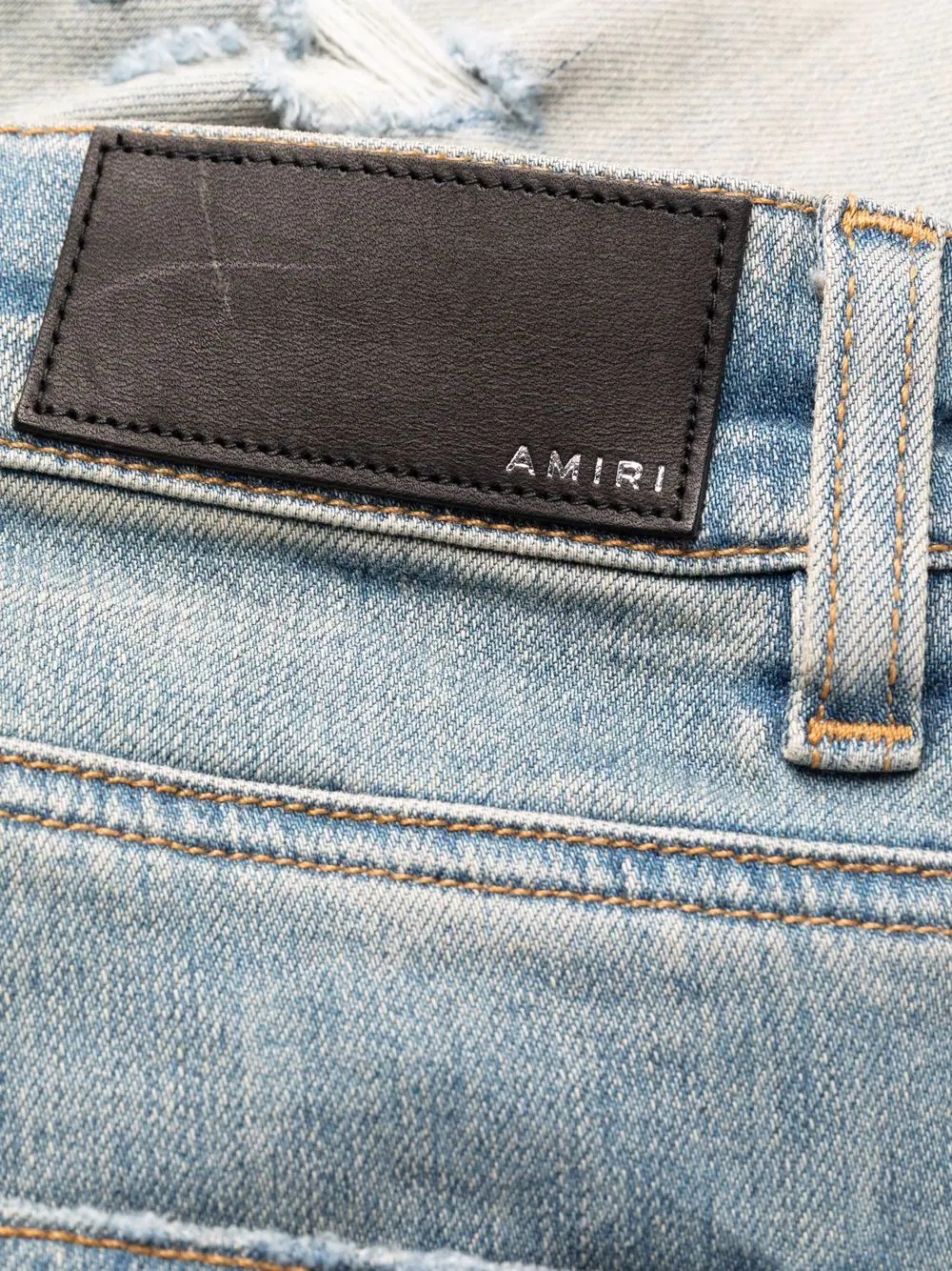 distressed skinny jeans - 6