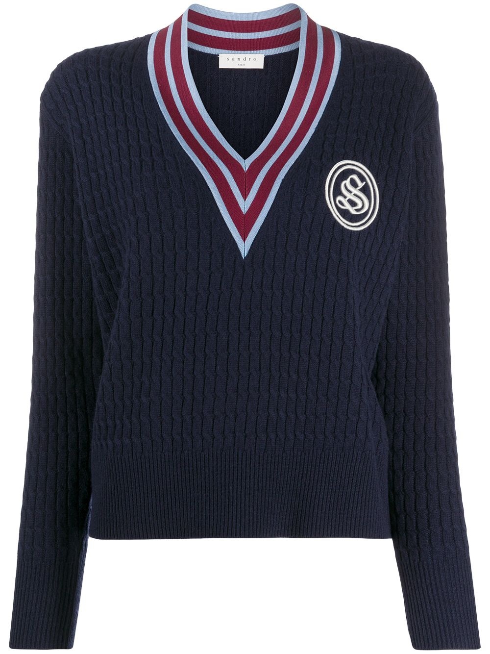 Tony cable knit jumper - 1