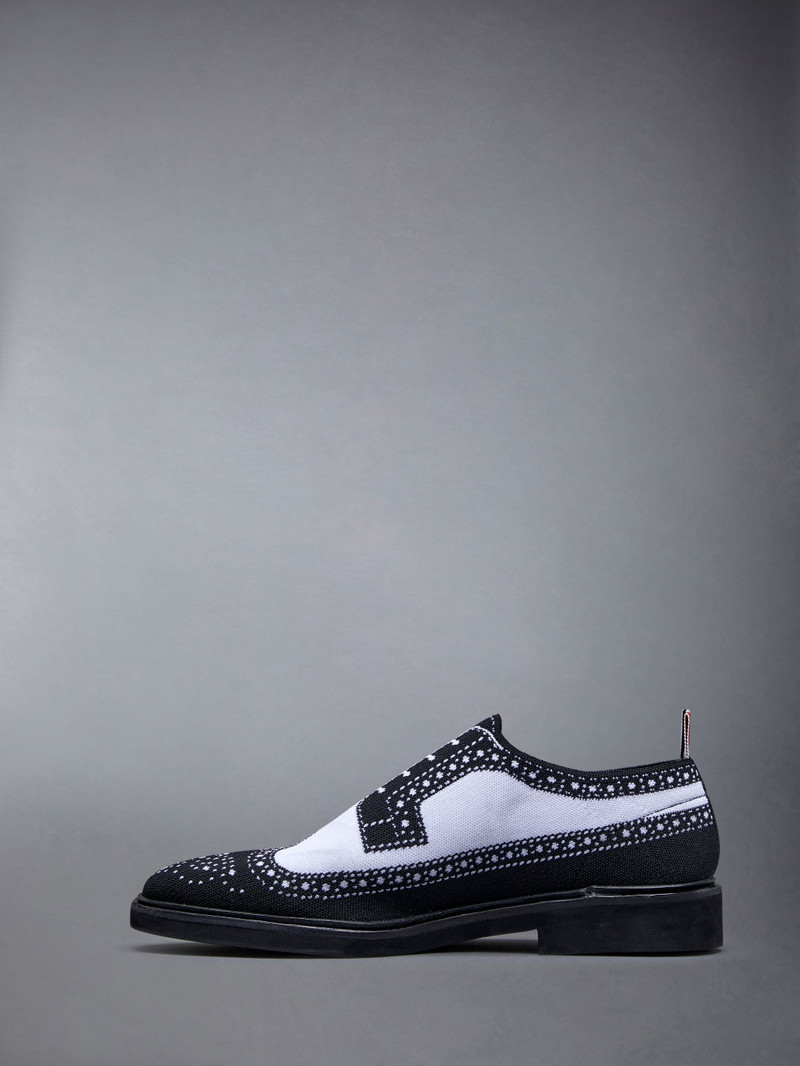 Trompe L'oeil Knit Micro Sole Longwing Brogue 3