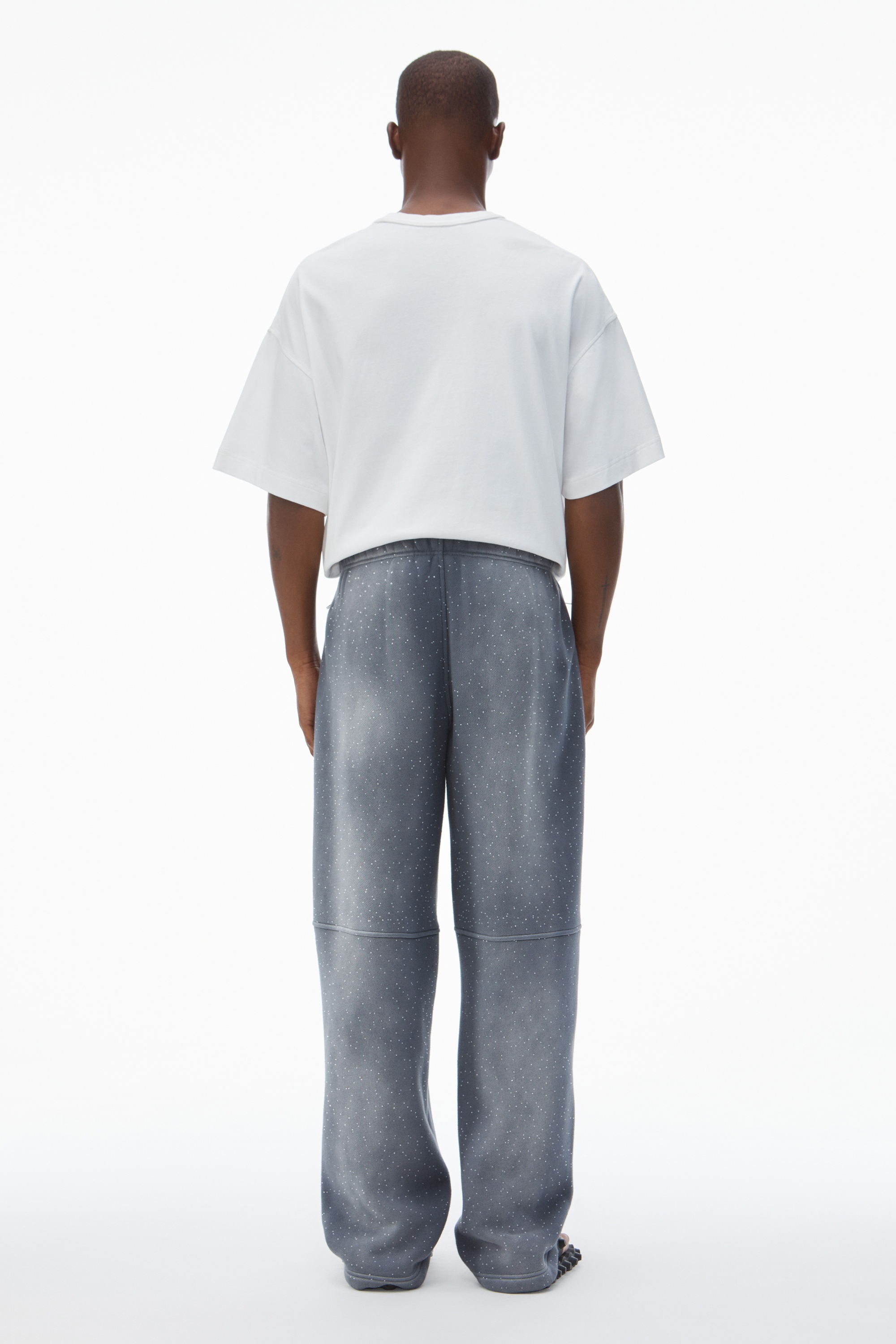 Unisex Crystal Hotfix Sweatpant - 4