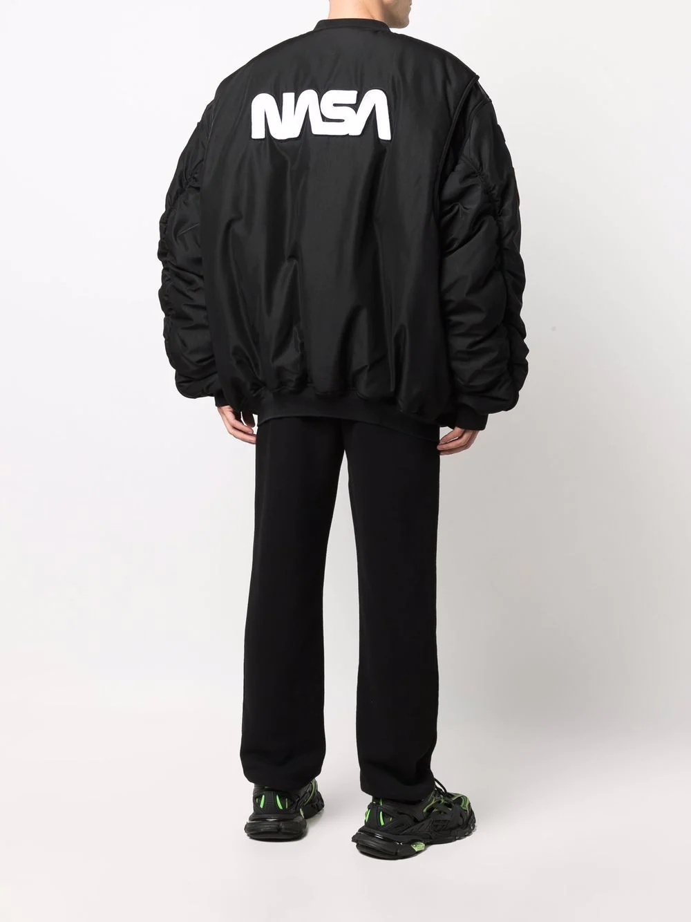 multi-patch NASA bomber jacket - 4