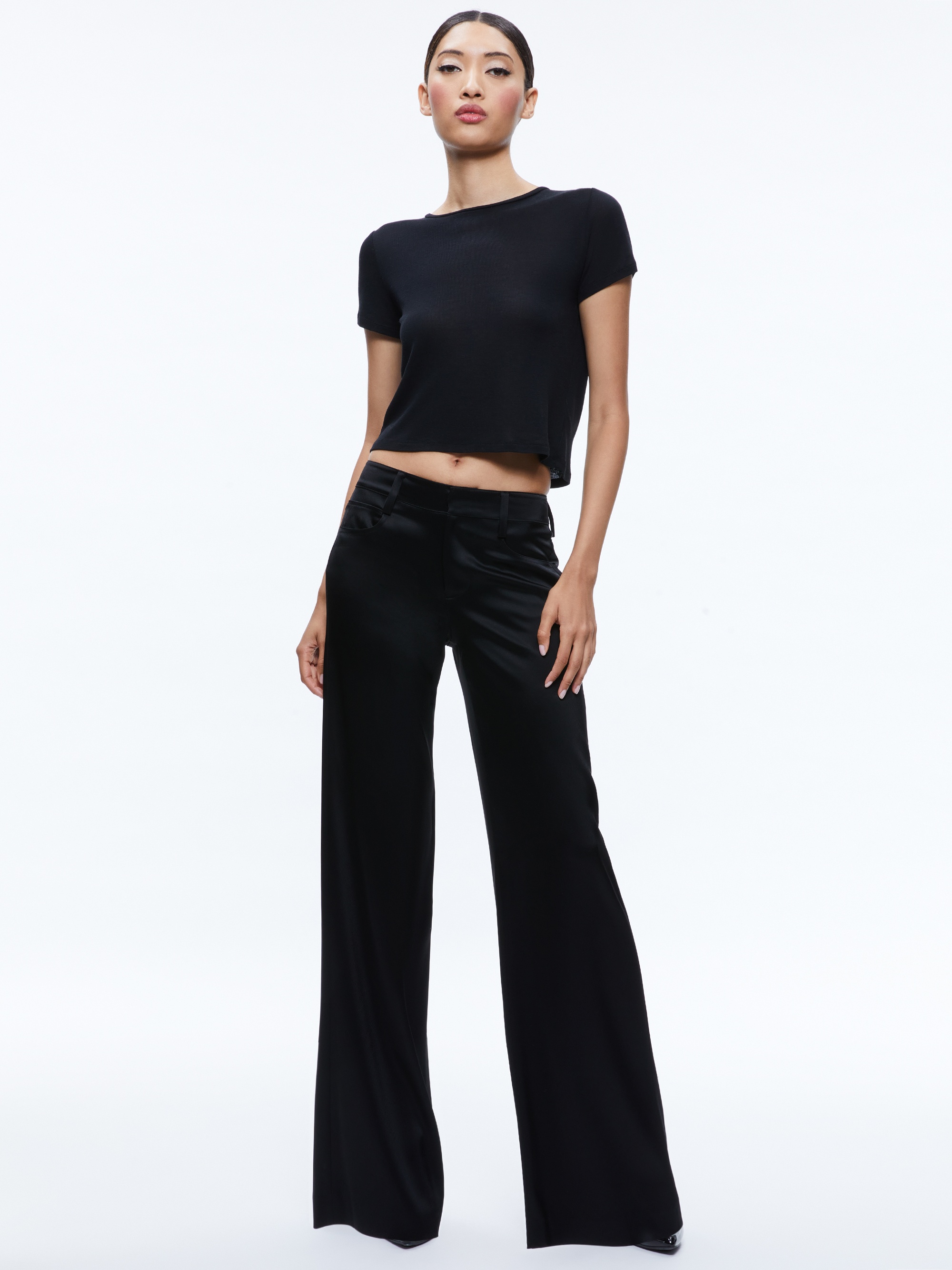 TRISH LOW RISE BAGGY PANT - 4