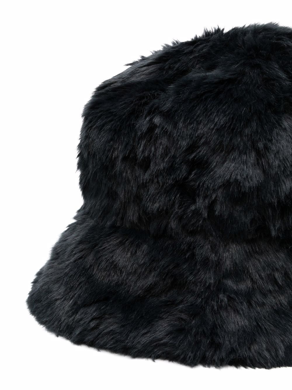 faux-fur bucket hat - 2