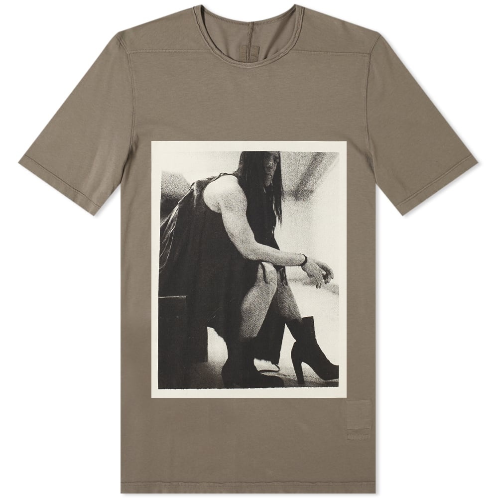 Rick Owens DRKSHDW Rick Photo Print Level Tee - 1