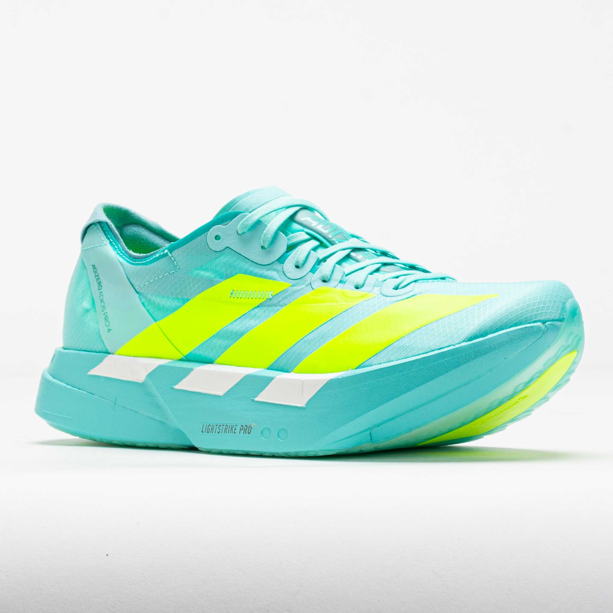 adidas Adizero Adios Pro 4 Men's Flash Aqua/Lucid Lemon/Mint Ton - 5
