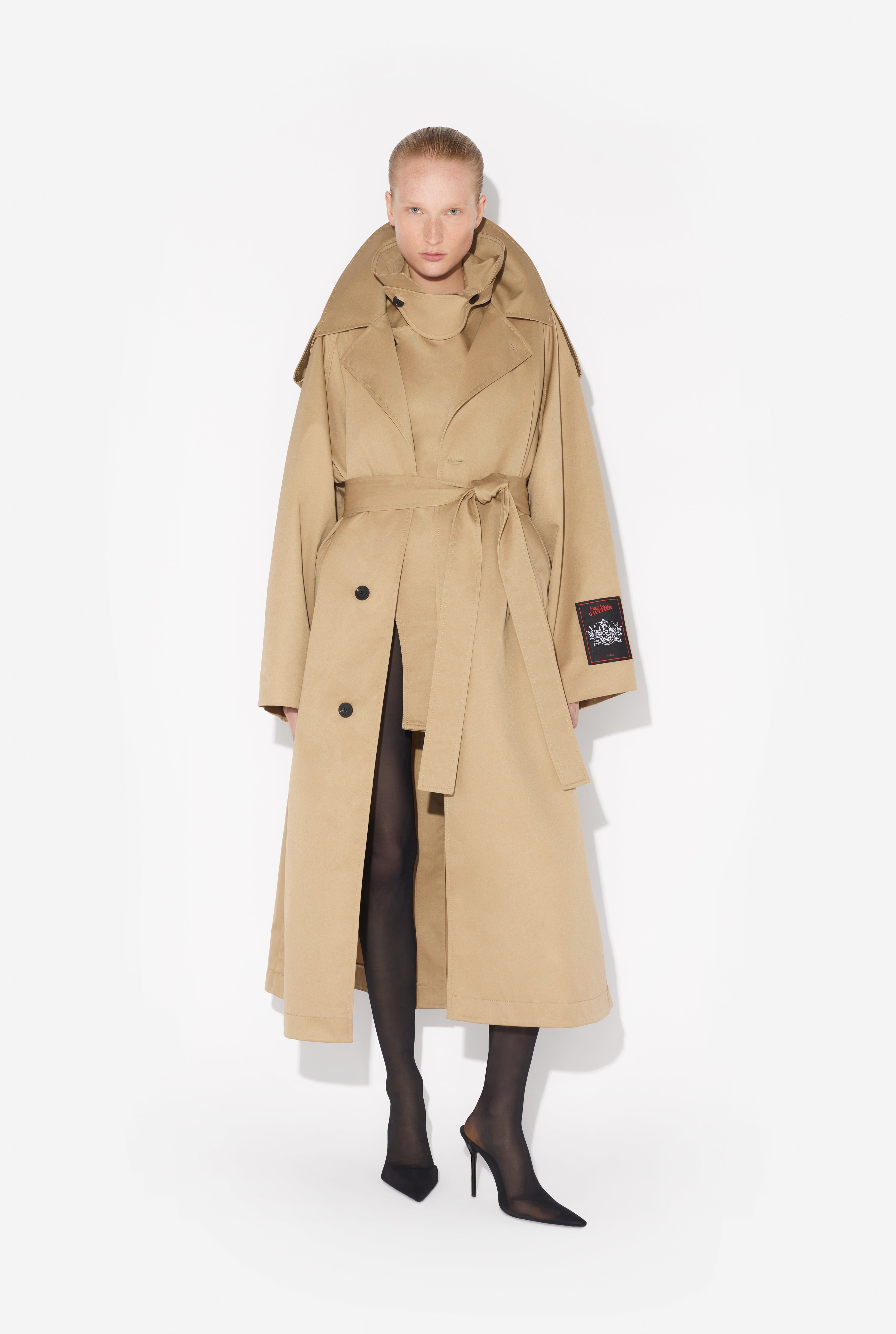 Jean Paul Gaultier THE DECONSTRUCTED TRENCH COAT | REVERSIBLE