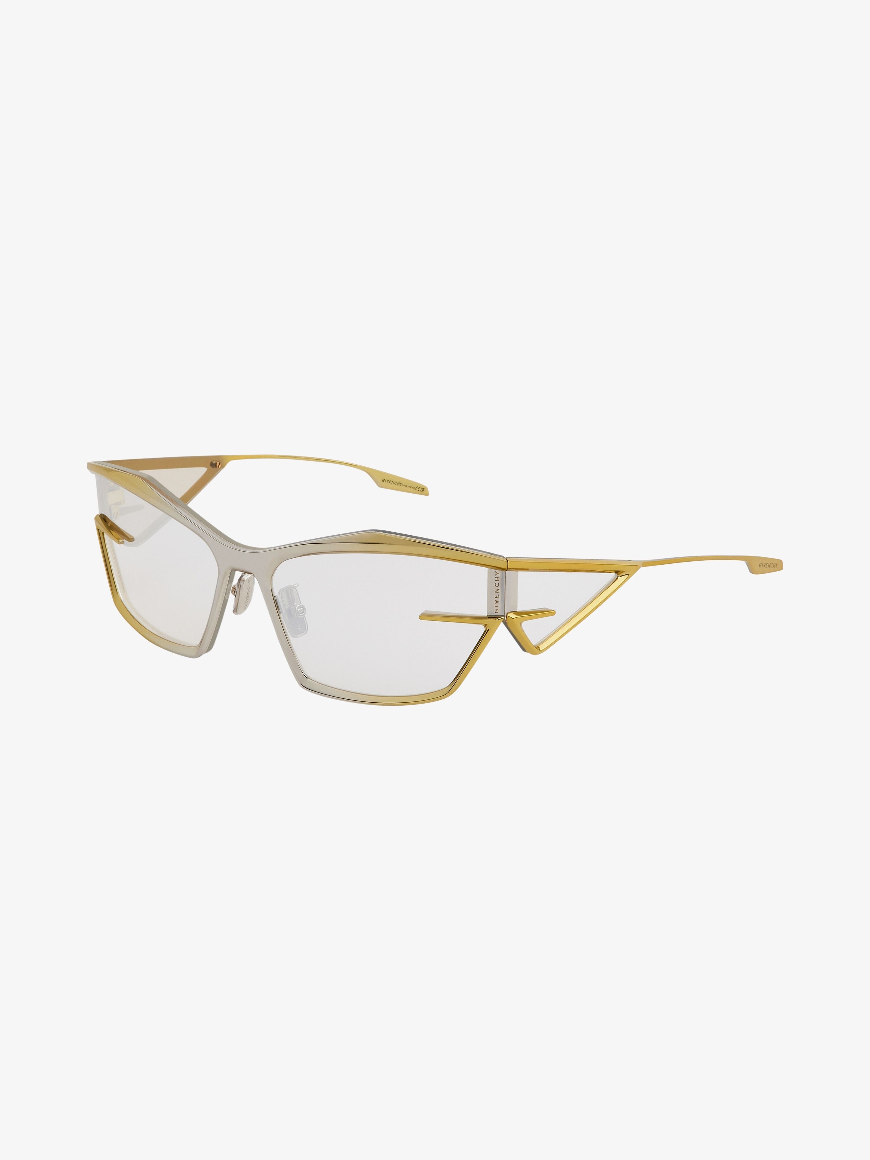 【関税込み】Givenchy ブラウン Giv Cut サングラス GIVENCHY】giv cut cat-eye nylon サングラス (GIVENCHY