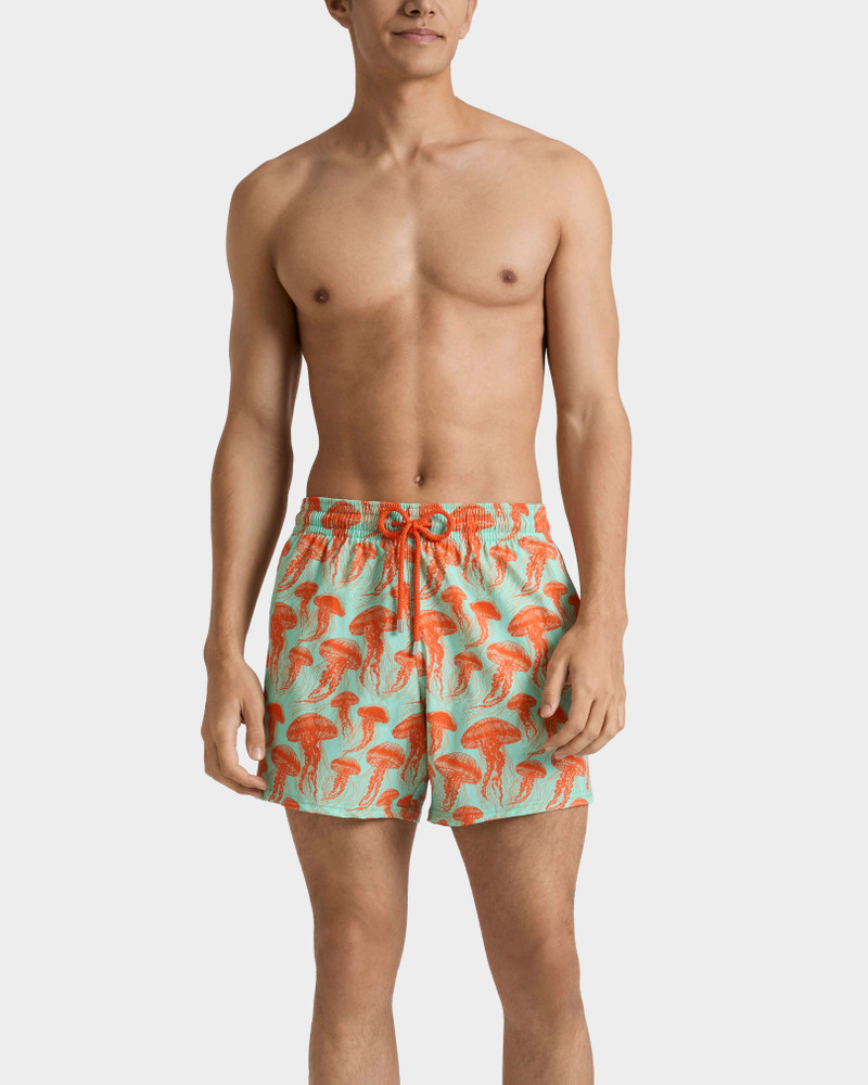 Vilebrequin MEN STRETCH SHORT SWIM TRUNKS JELLYFISH DANCE outlook