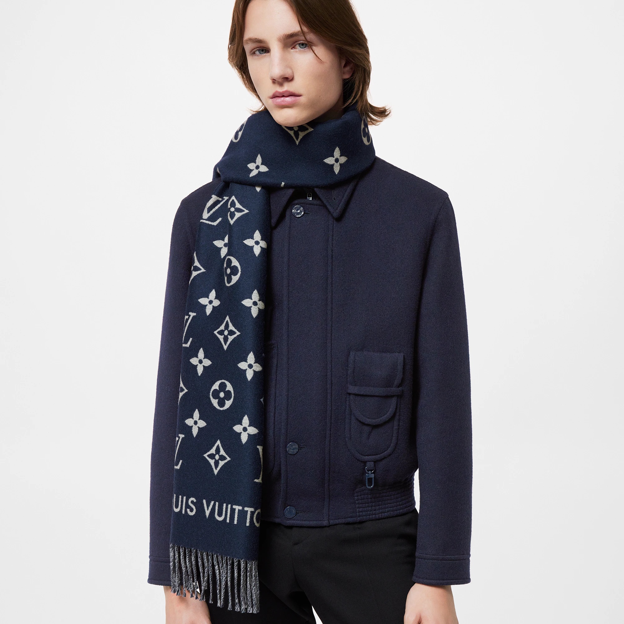 All About Monogram Scarf - 5