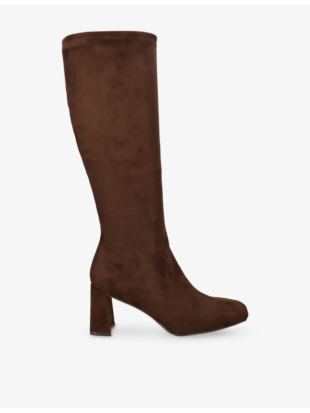 Holly Heeled Suede Knee-High Boots - 1