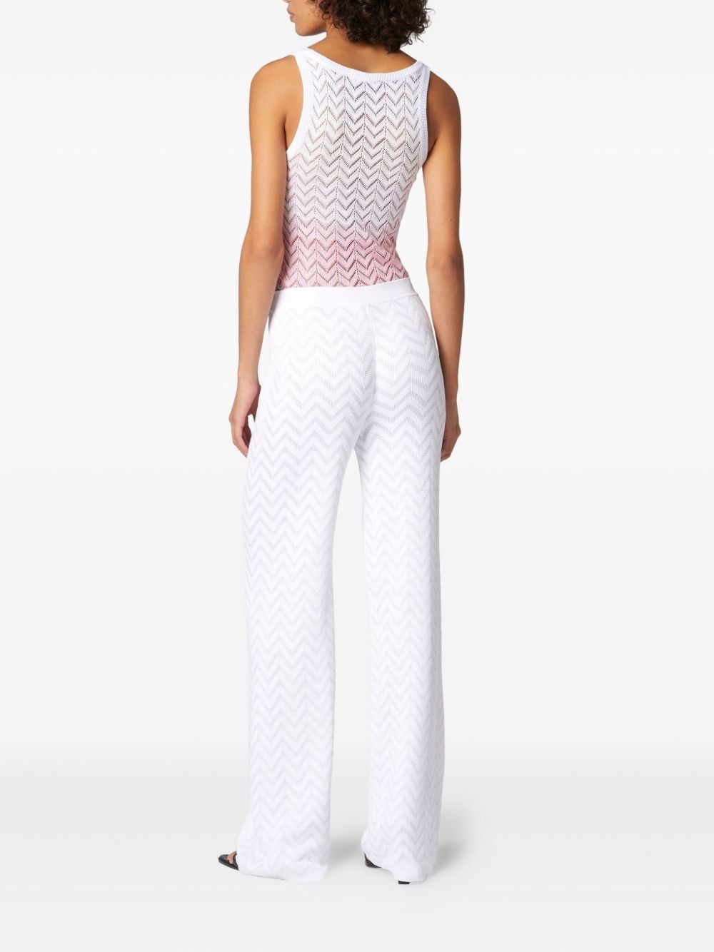 Zigzag-pattern trousers - 3