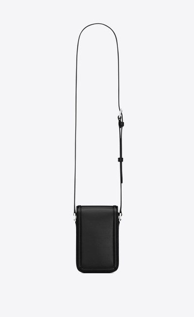 SAINT LAURENT solferino mini bag in smooth leather outlook