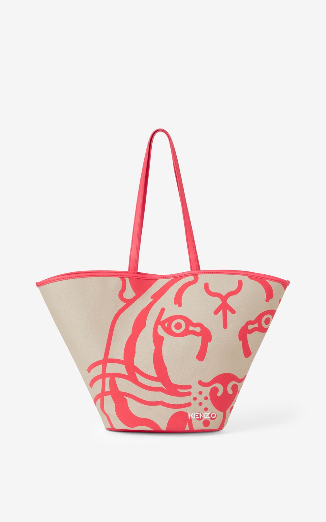 K-Tiger large canvas tote bag - 1