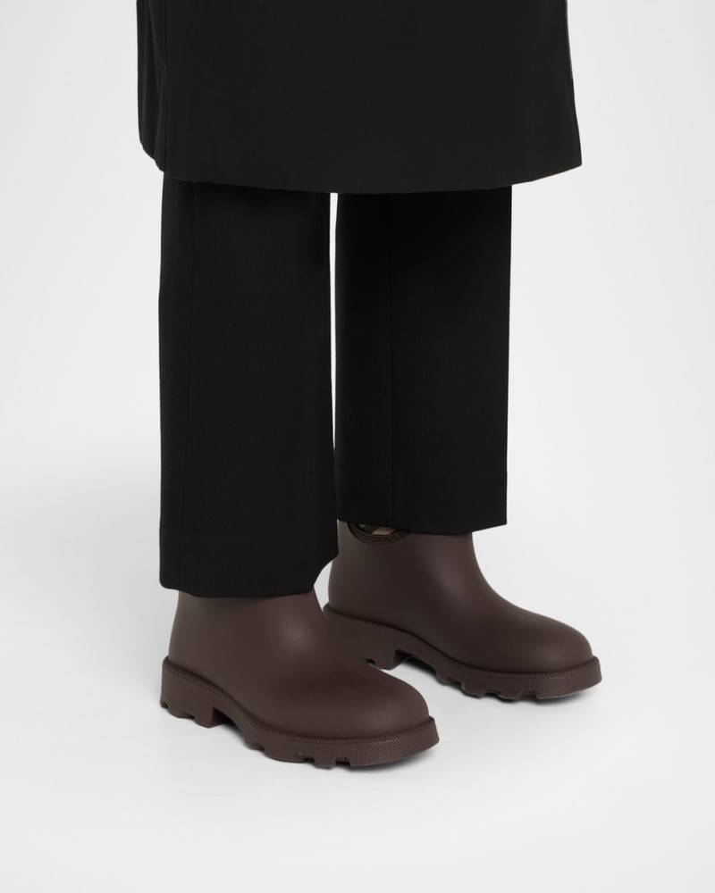 Burberry Rubber Marsh Stamp Check Rain Boots outlook