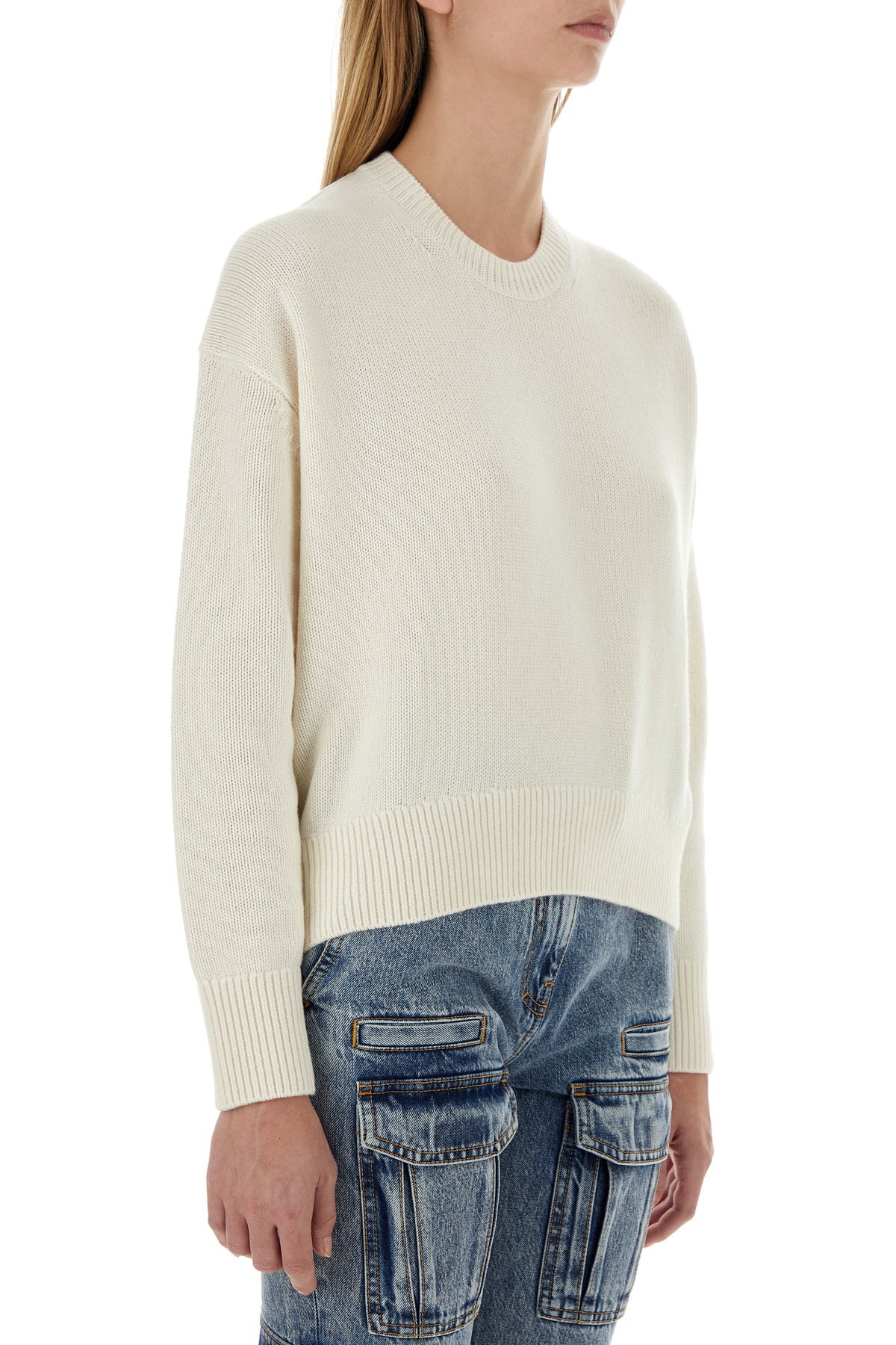 Ivory cashmere sweater - 3