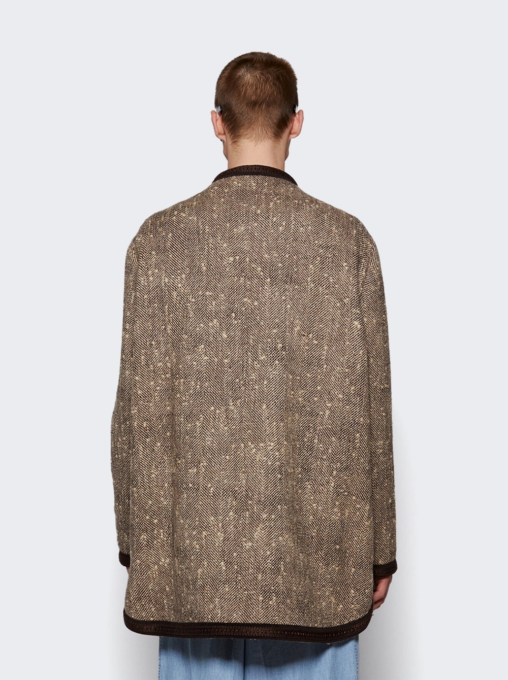 English Chevron Jacket Brown - 5