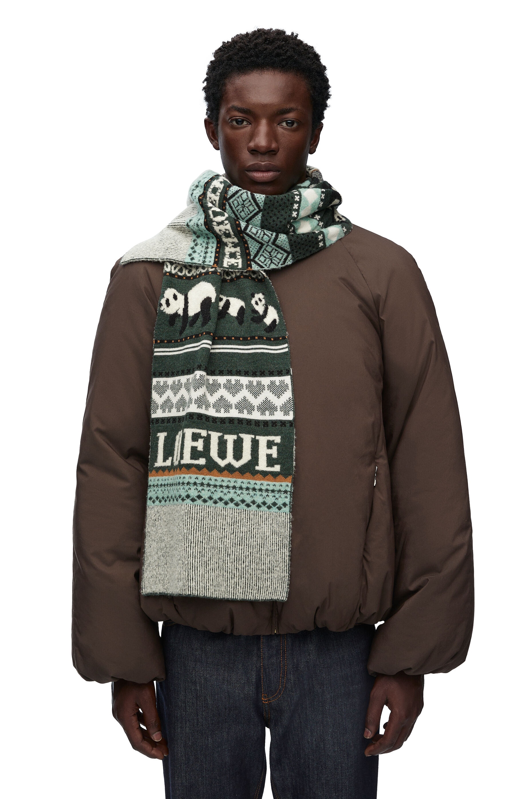 Scarf in wool - 2