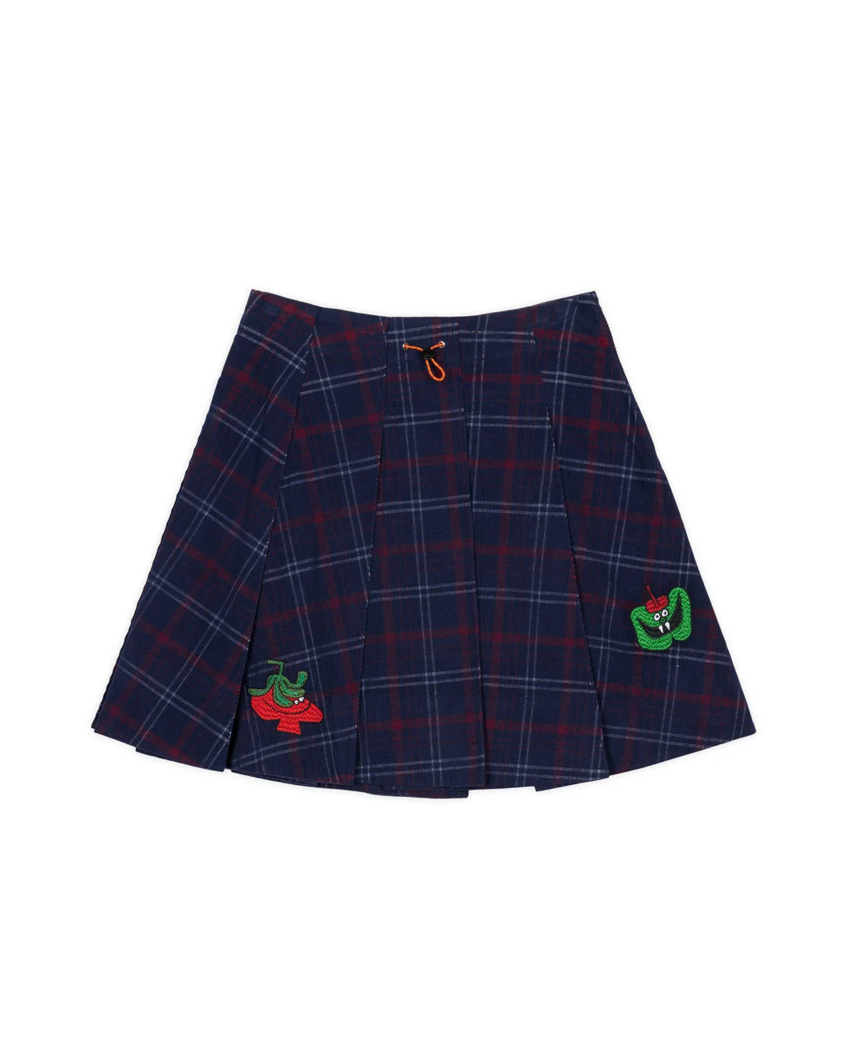 Mesa Pleated Skirt - Blue Multi - 1