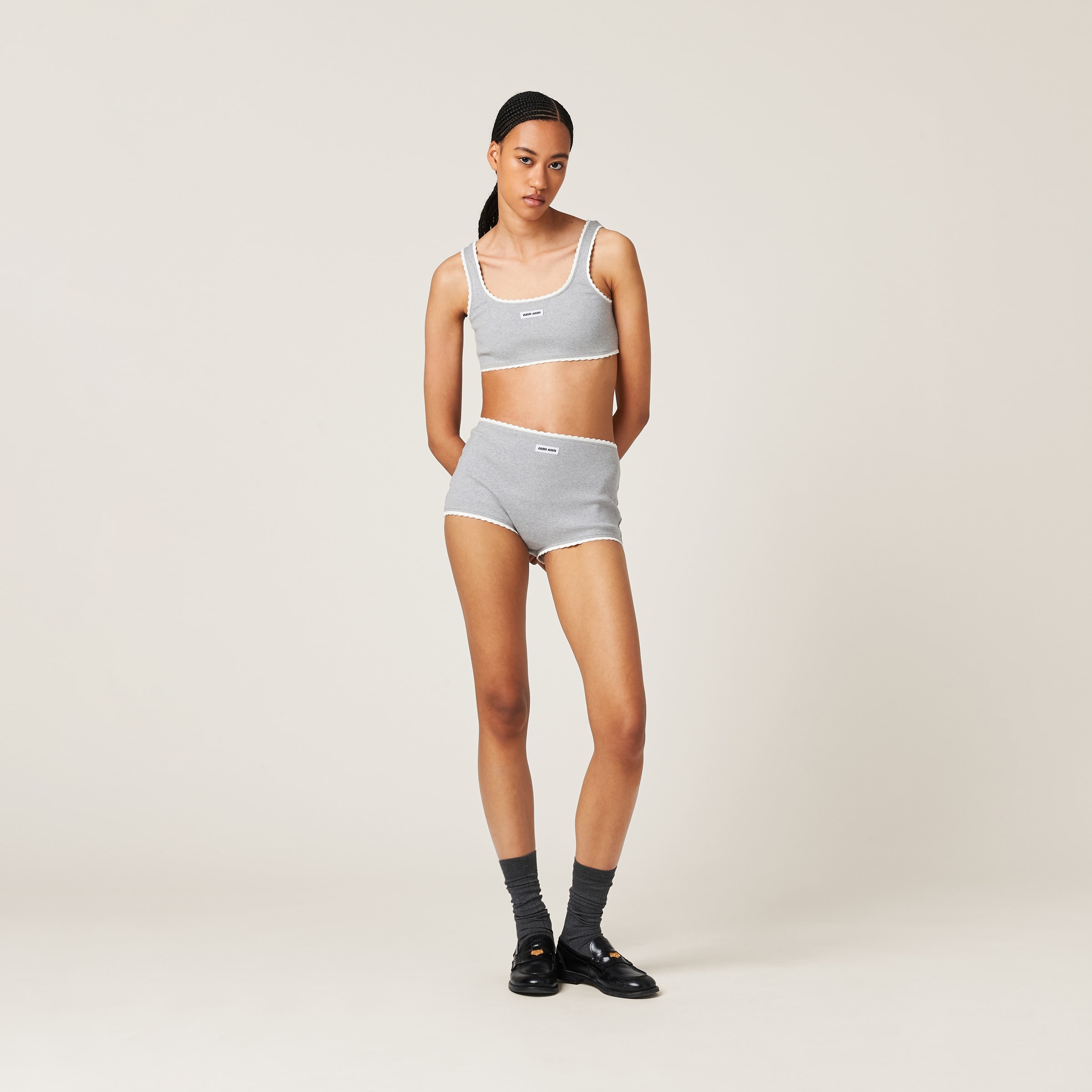 Ribbed knit top - 3