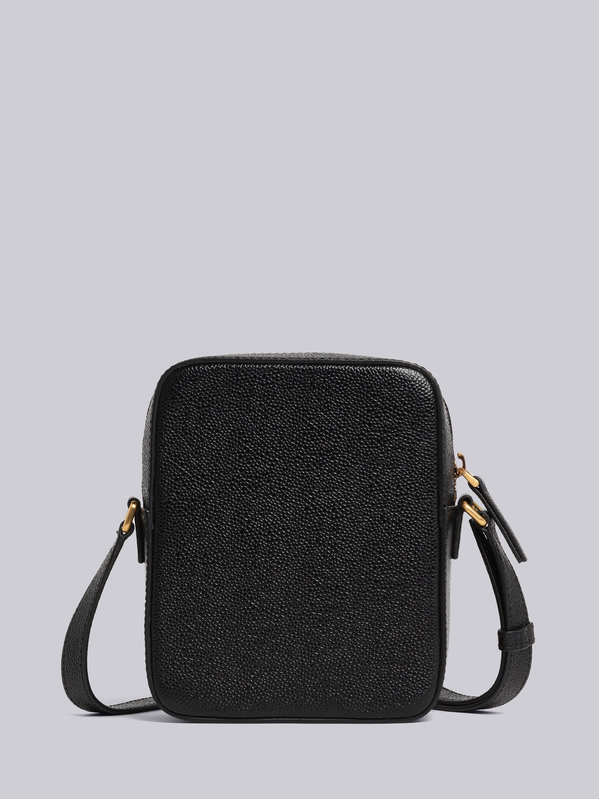 Pebble Grain Leather Vertical Camera Bag - 4