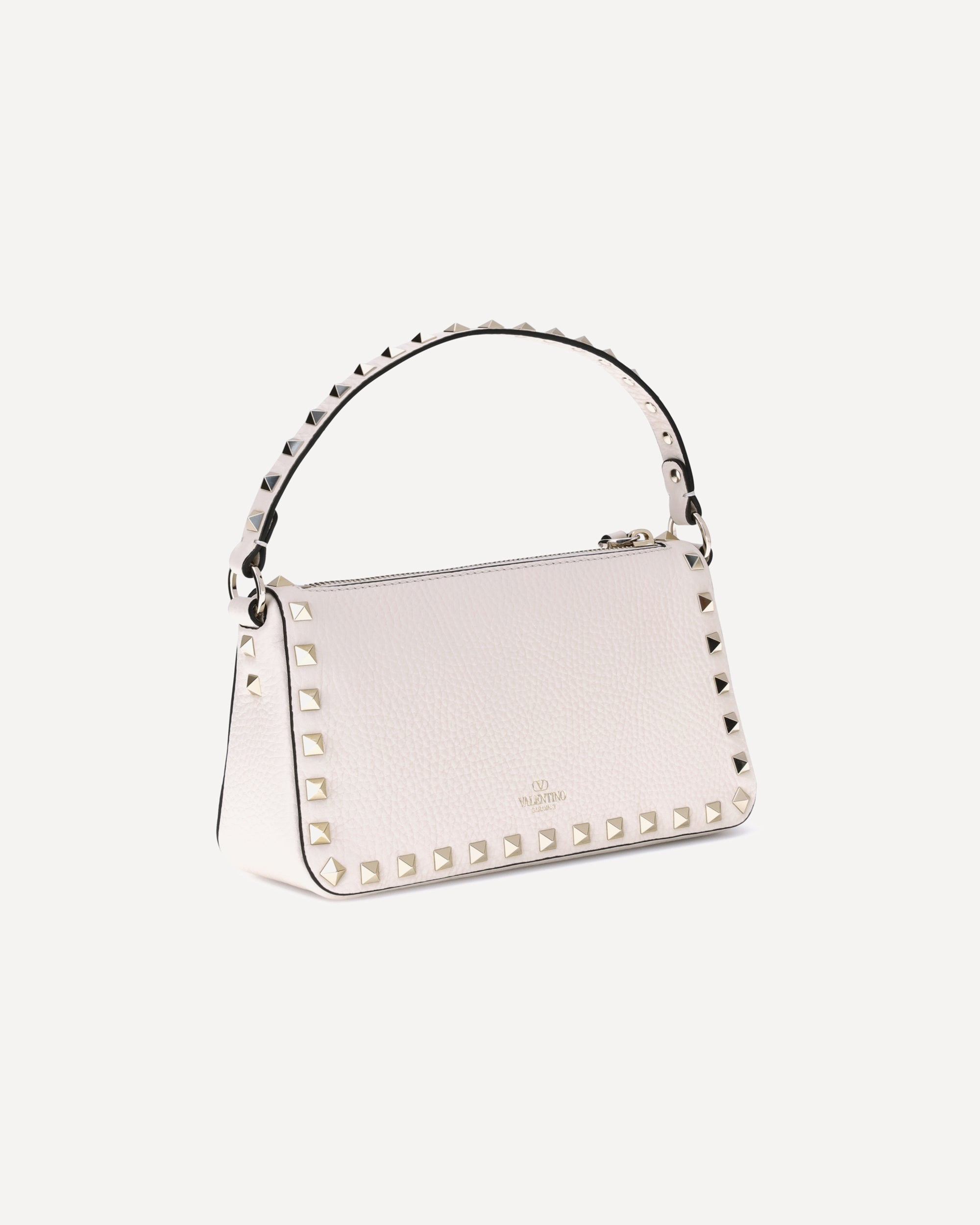 Rockstud Zip-Up Shoulder Bag - 3