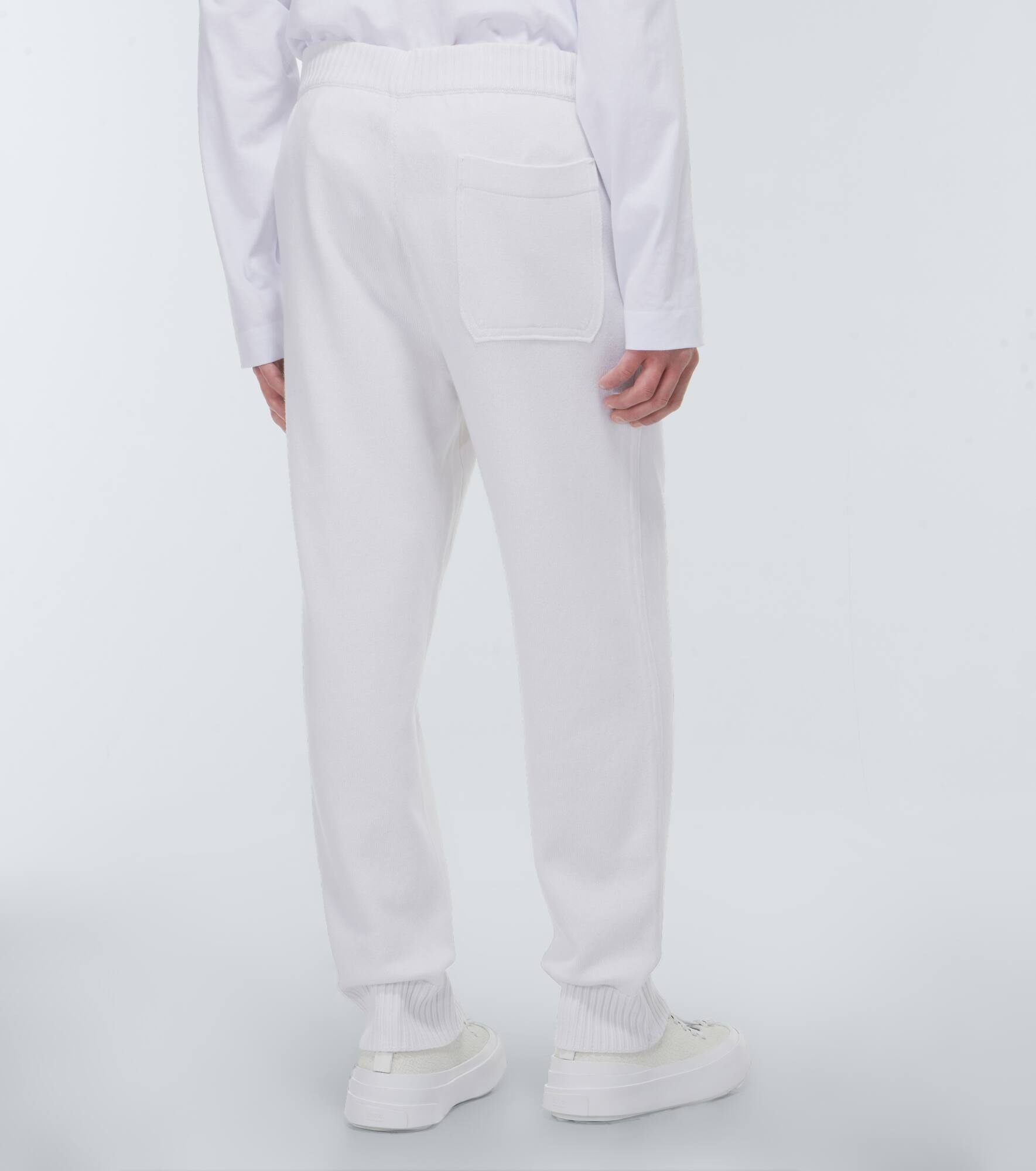 Cashmere and cotton sweatpants - 4