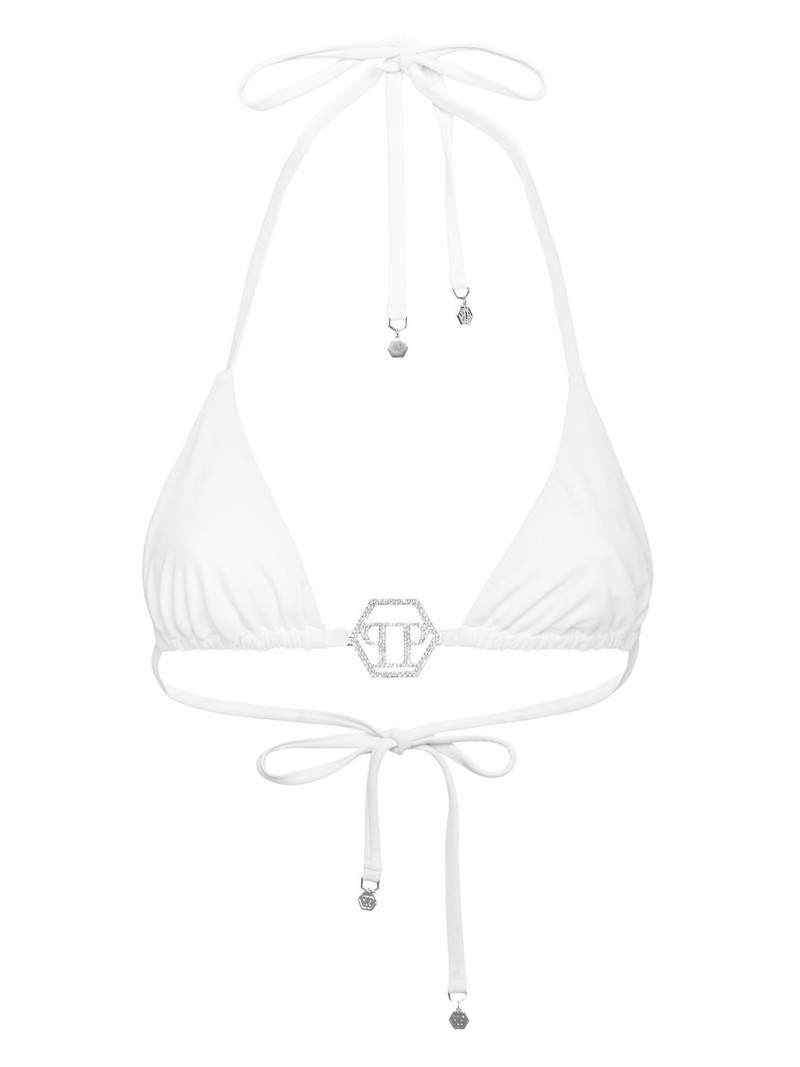Crystal Hexagon triangle bikini top 1