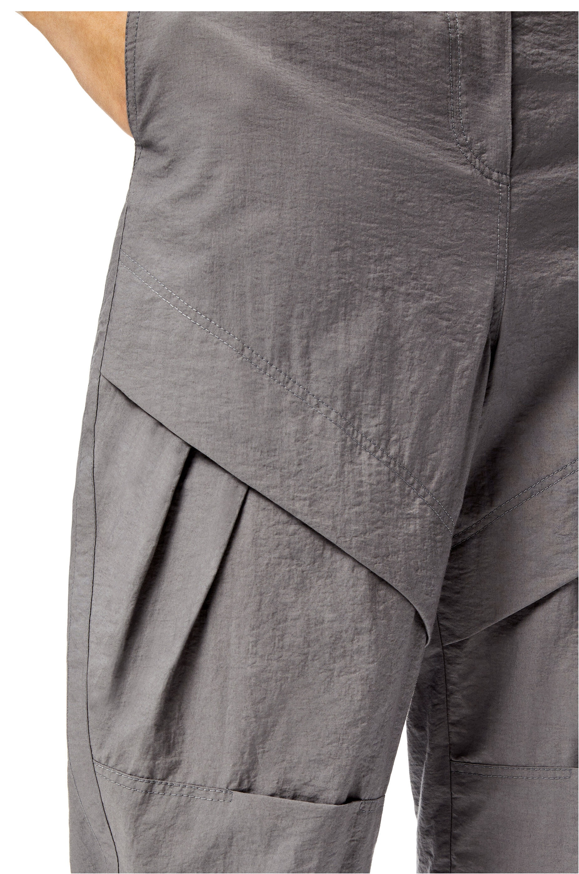 Pleated trousers in cotton - 5
