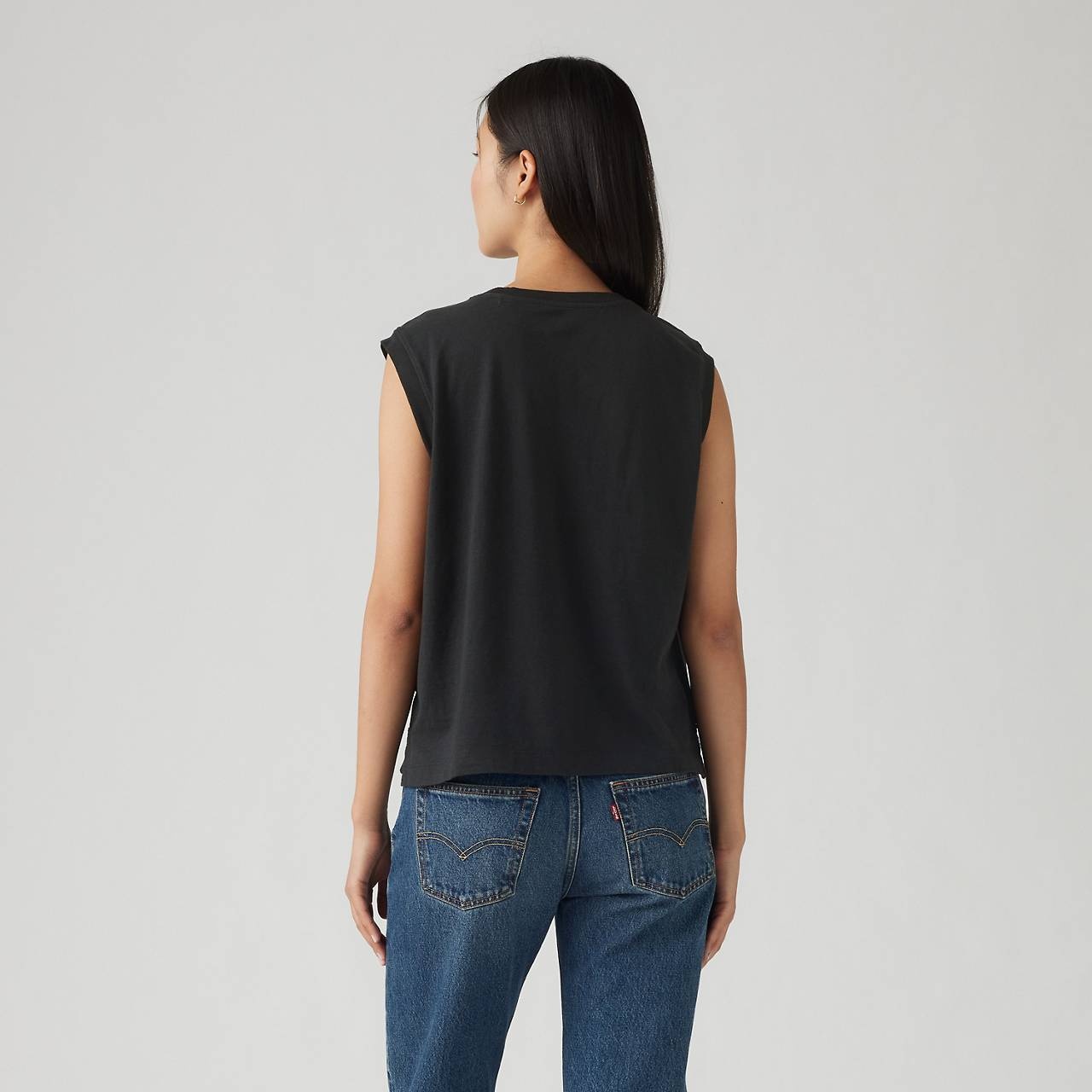 GRAPHIC BOXY TANK TOP - 3