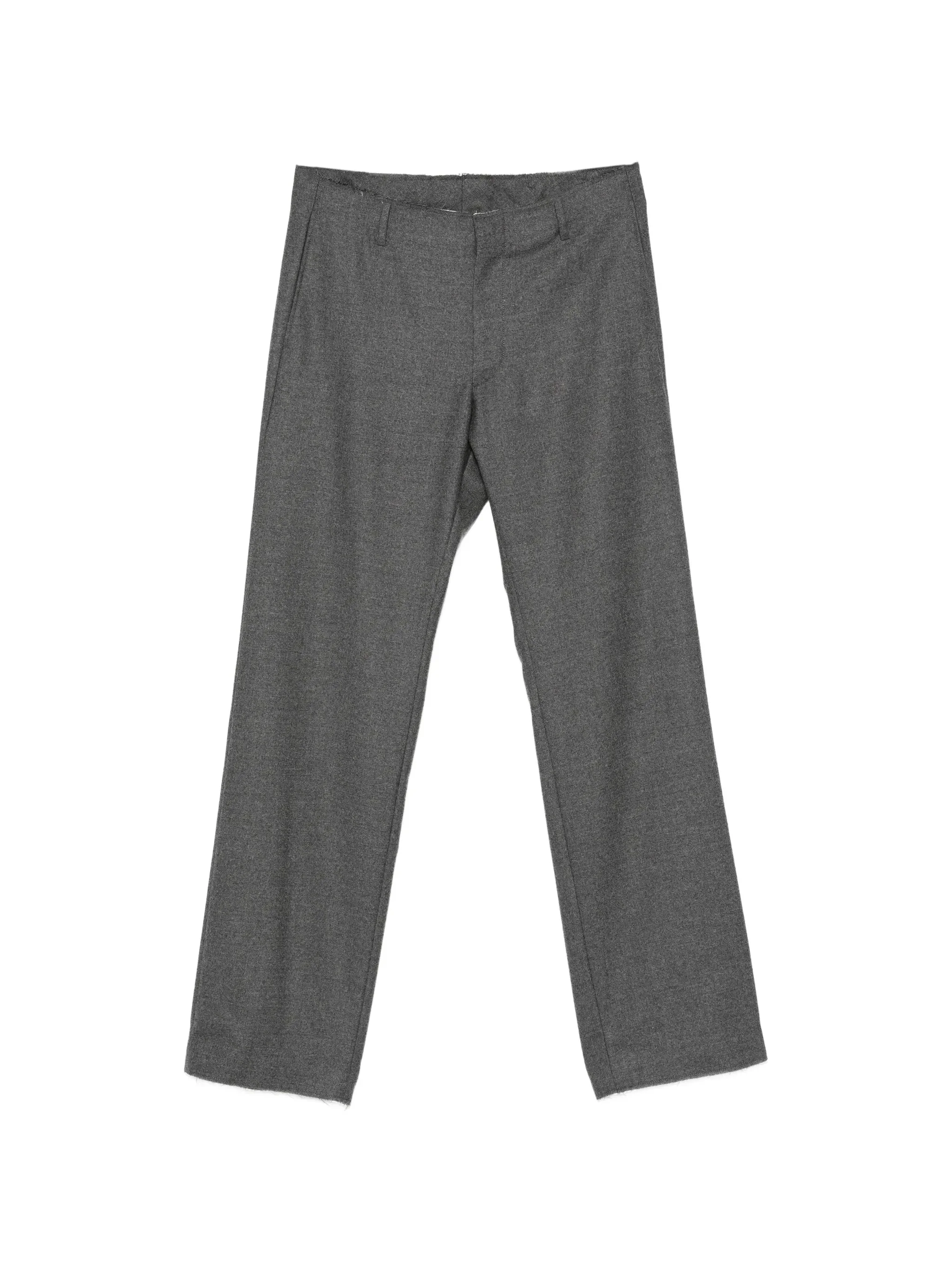 Mm6 Maison Margiela Raw-edge Tailored Trousers - 1