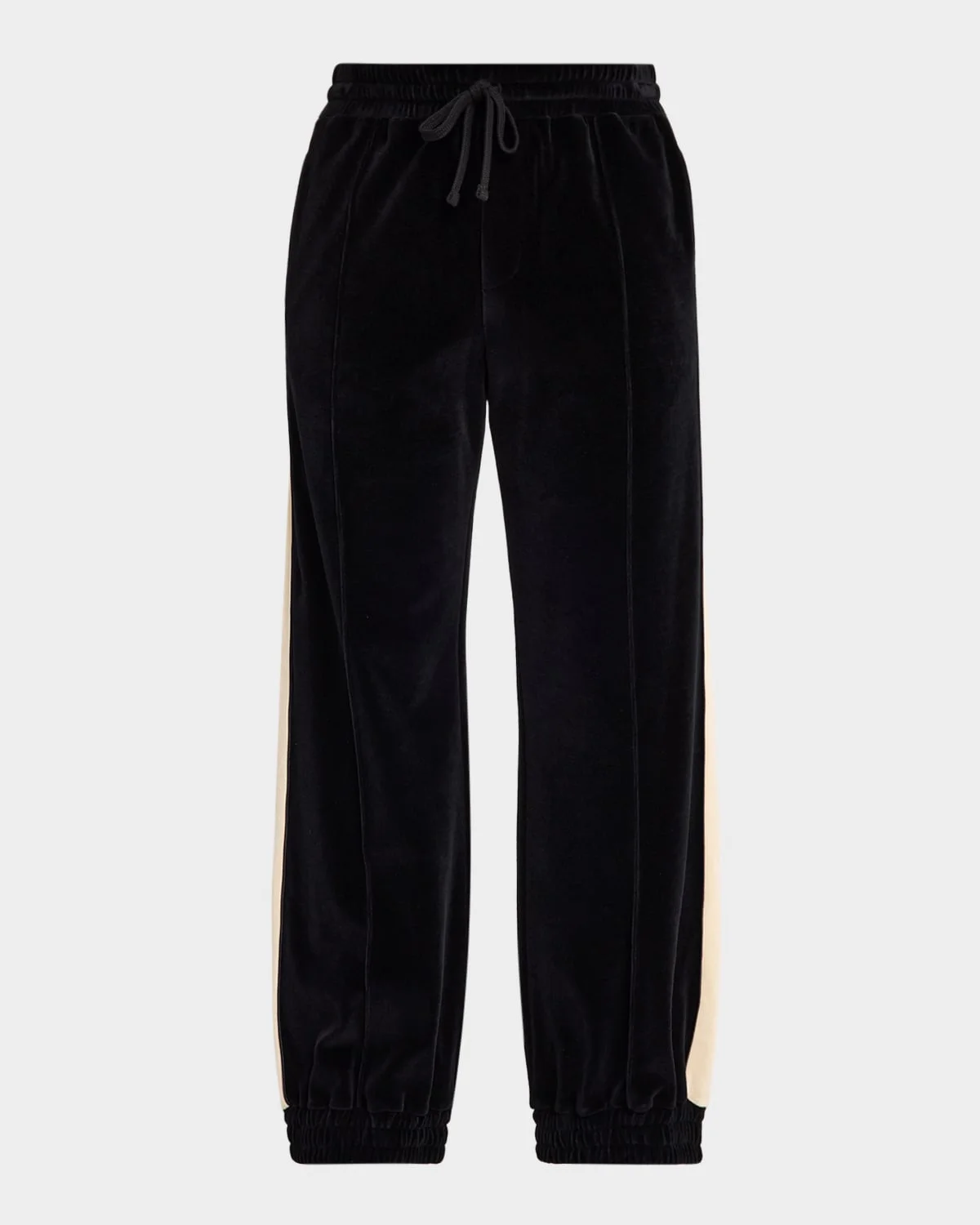 Men's Velvet Pintuck Stripe Sweatpants - 1