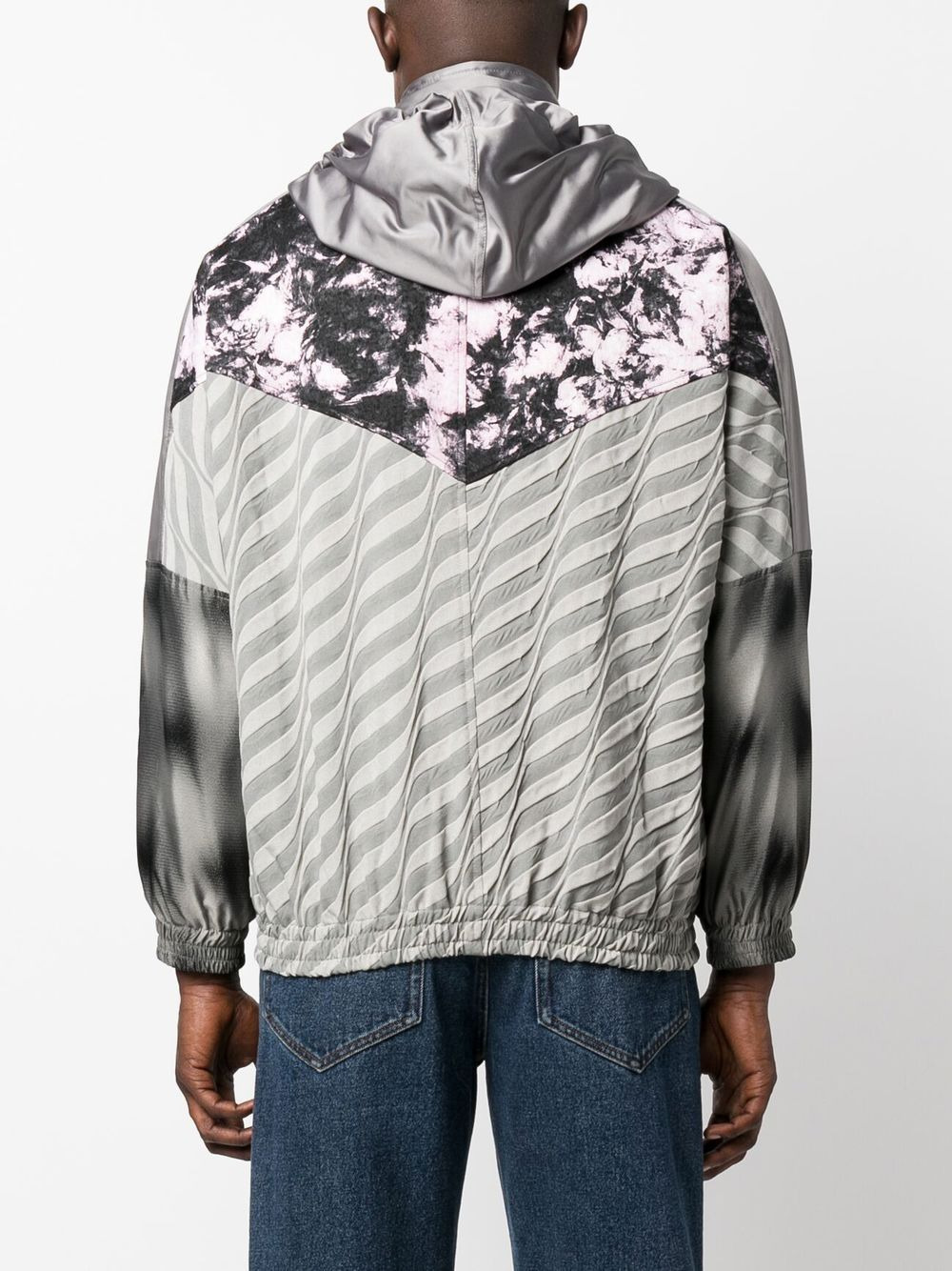 graphic-print hooded jacket - 4