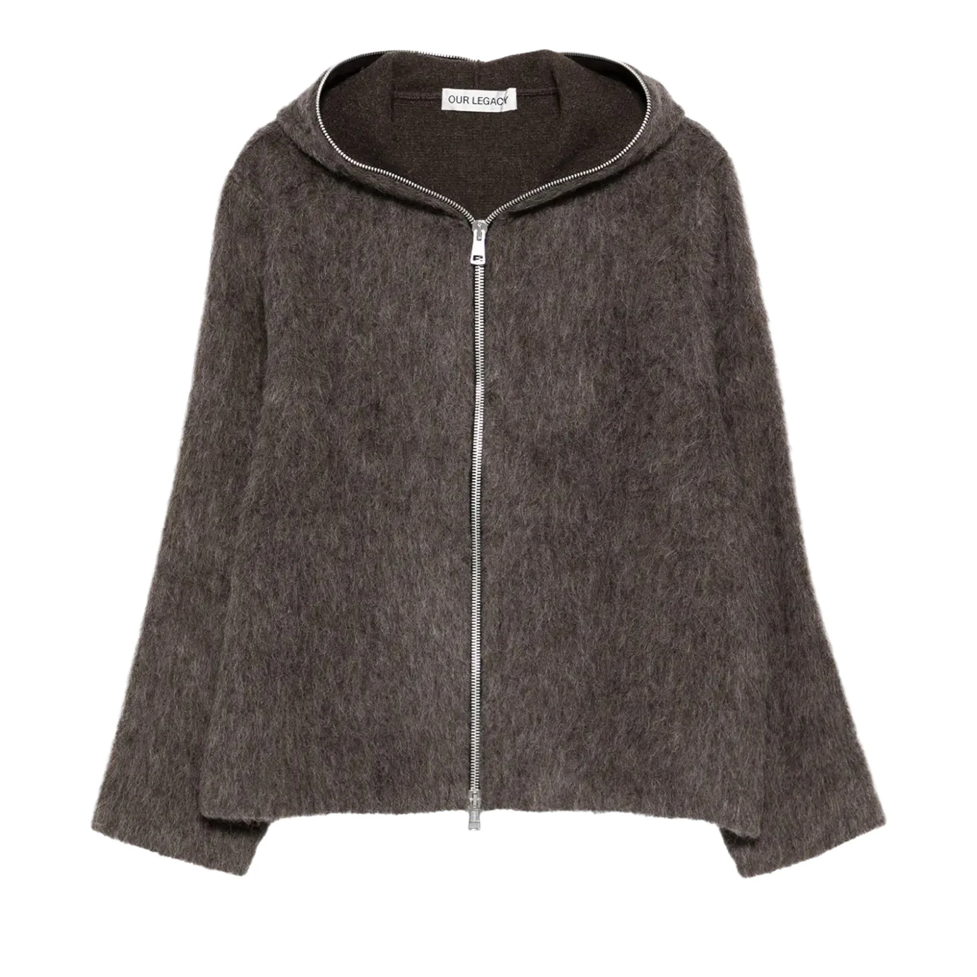 Our Legacy Full Zip Hood 'Mole Grey' - 1