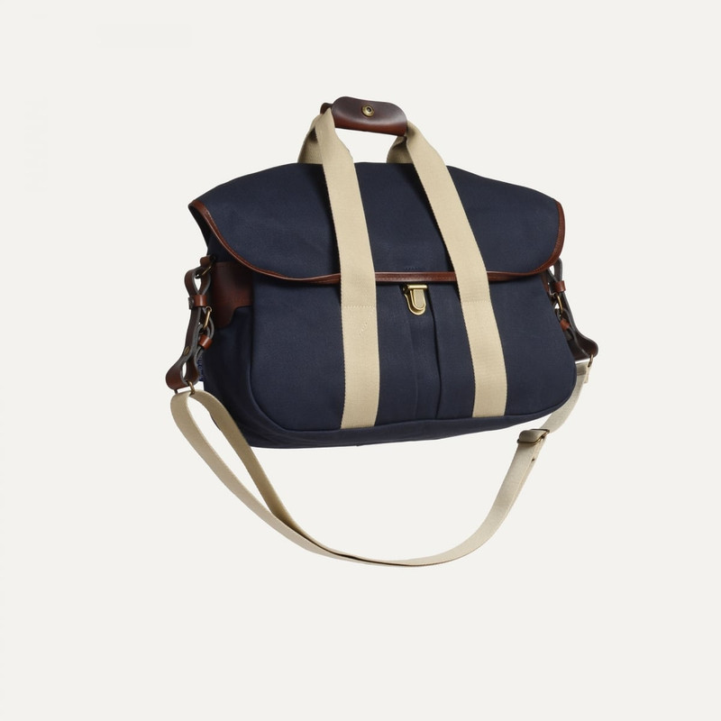 Bleu de Chauffe MUSETTE BUSINESS BAG - NAVY BLUE BM outlook