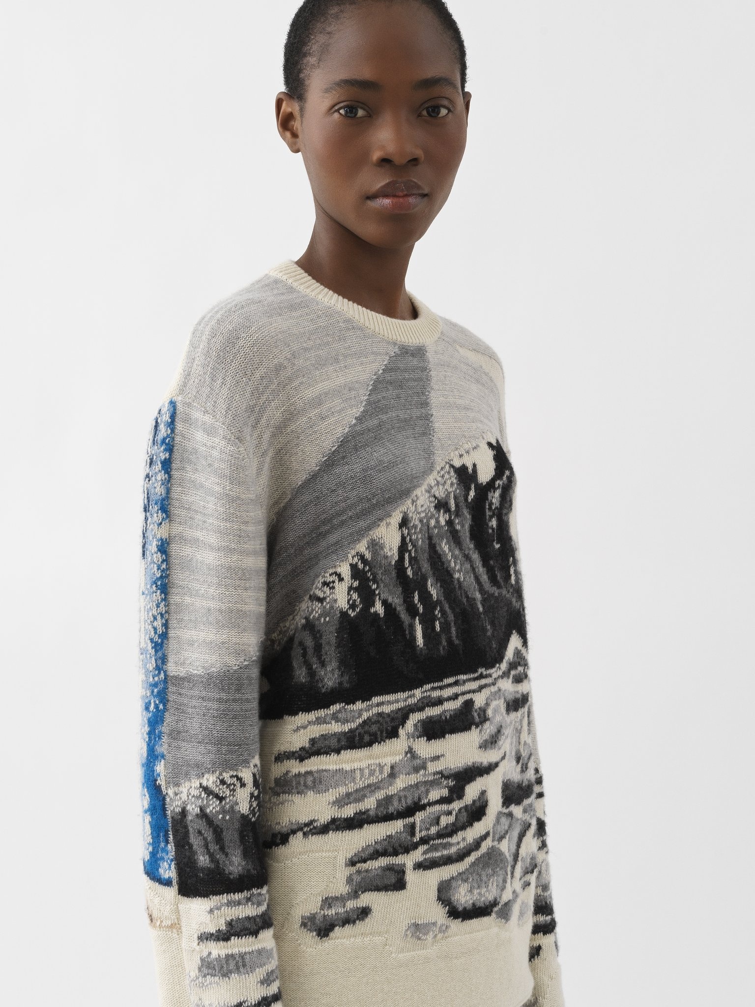 AMPLE CREW-NECK SWEATER - 5