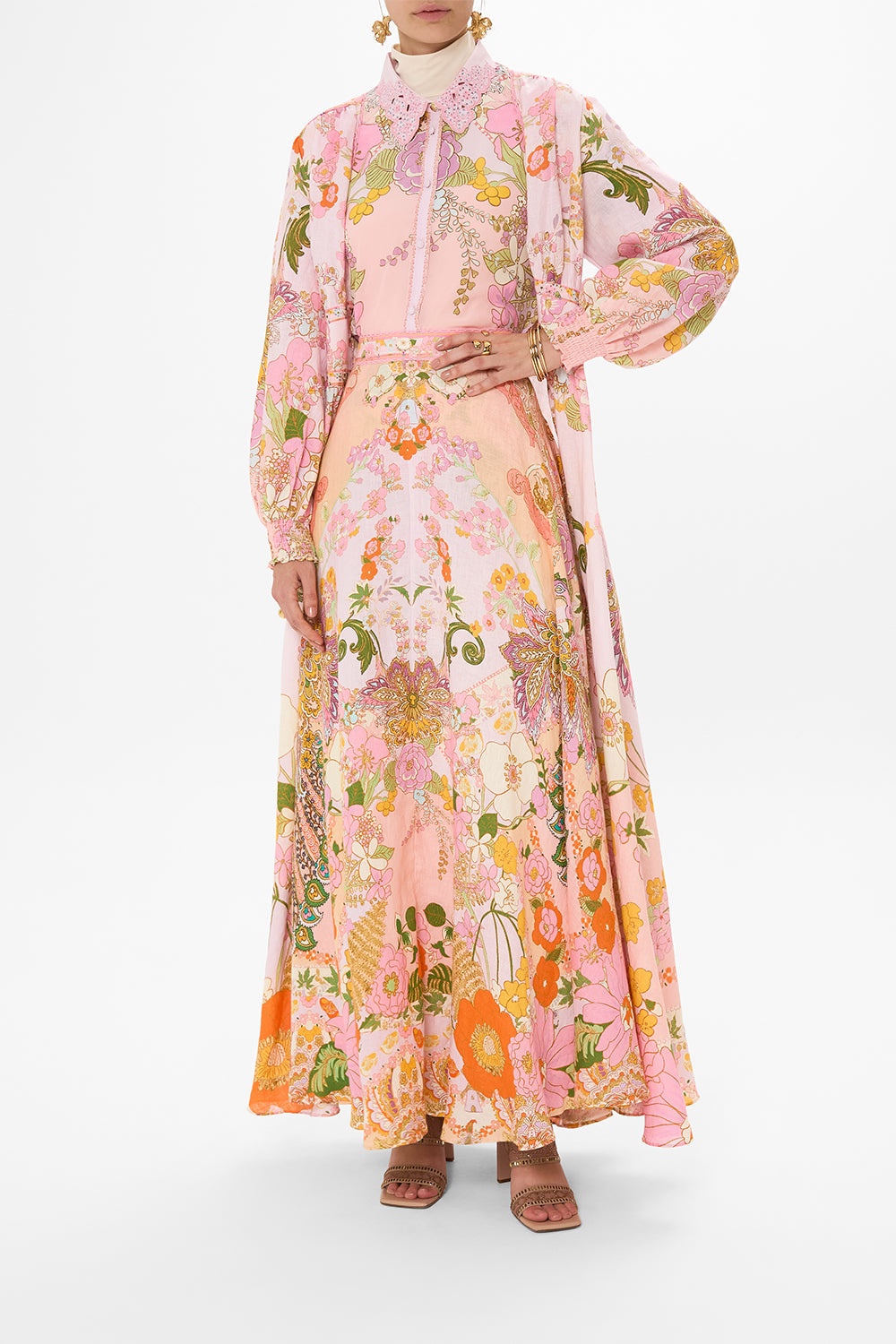 MAXI CIRCLE SKIRT - 8