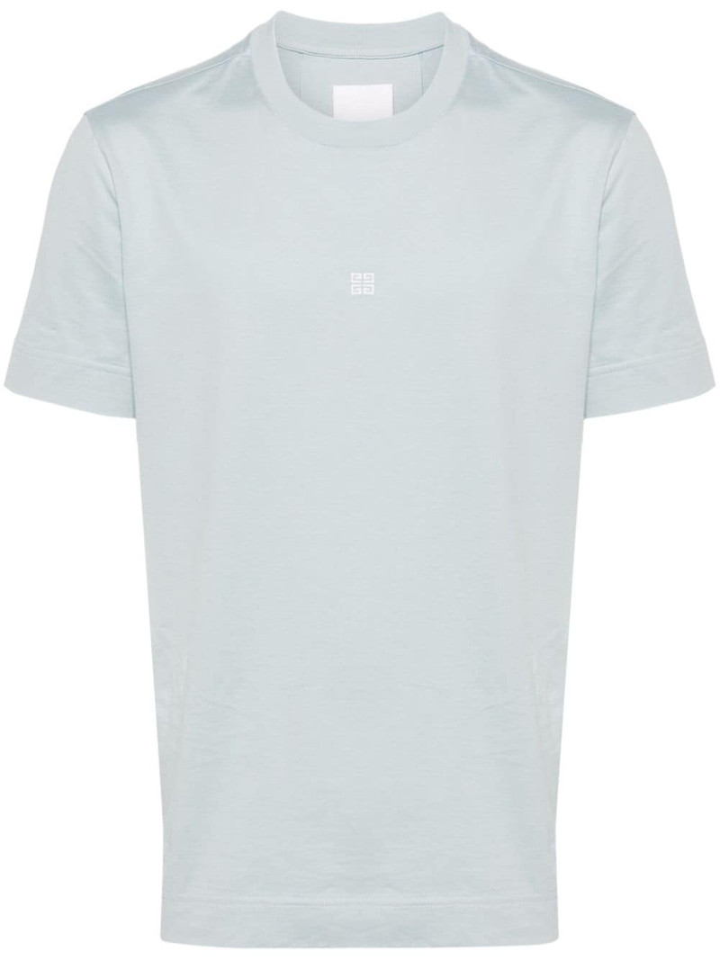 4G-embroidered cotton T-shirt 1