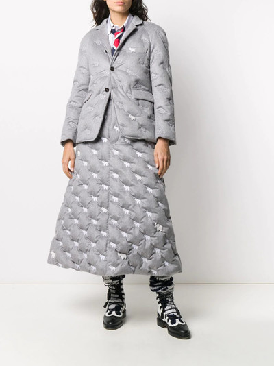 Thom Browne elephant embroidery single-breasted jacket outlook